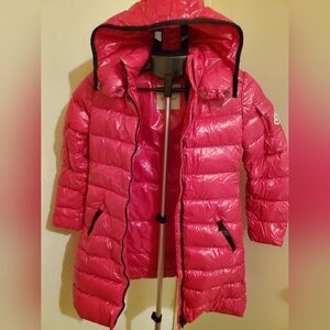 Moncler Girls Pink Puffer Jacket